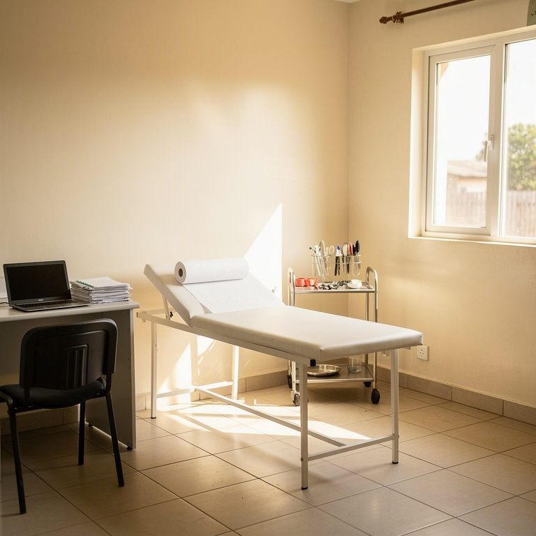 Clinic room at Gilgil Annex Hospital
